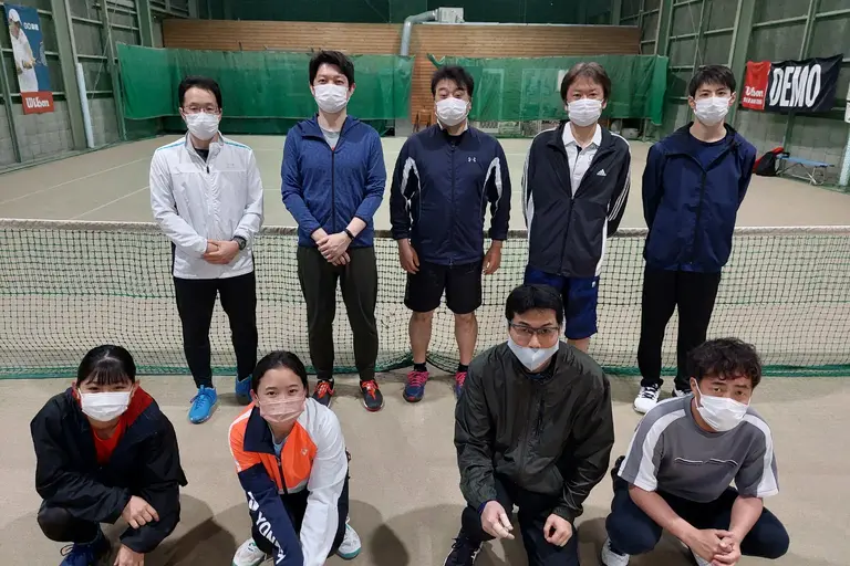 2022.5月ダブルス練習会集合写真